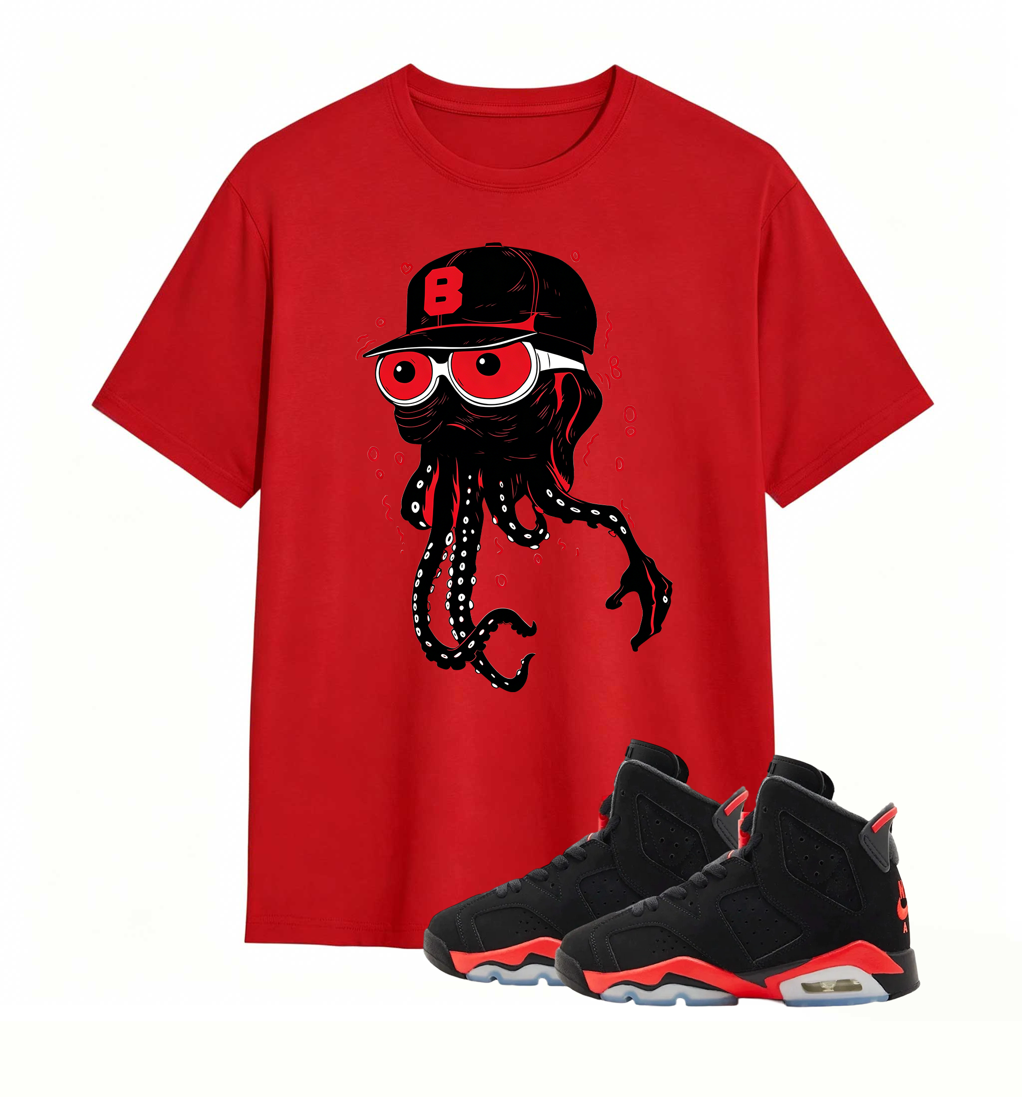 Octopus in the cut, paired with my AJ6 Infrared