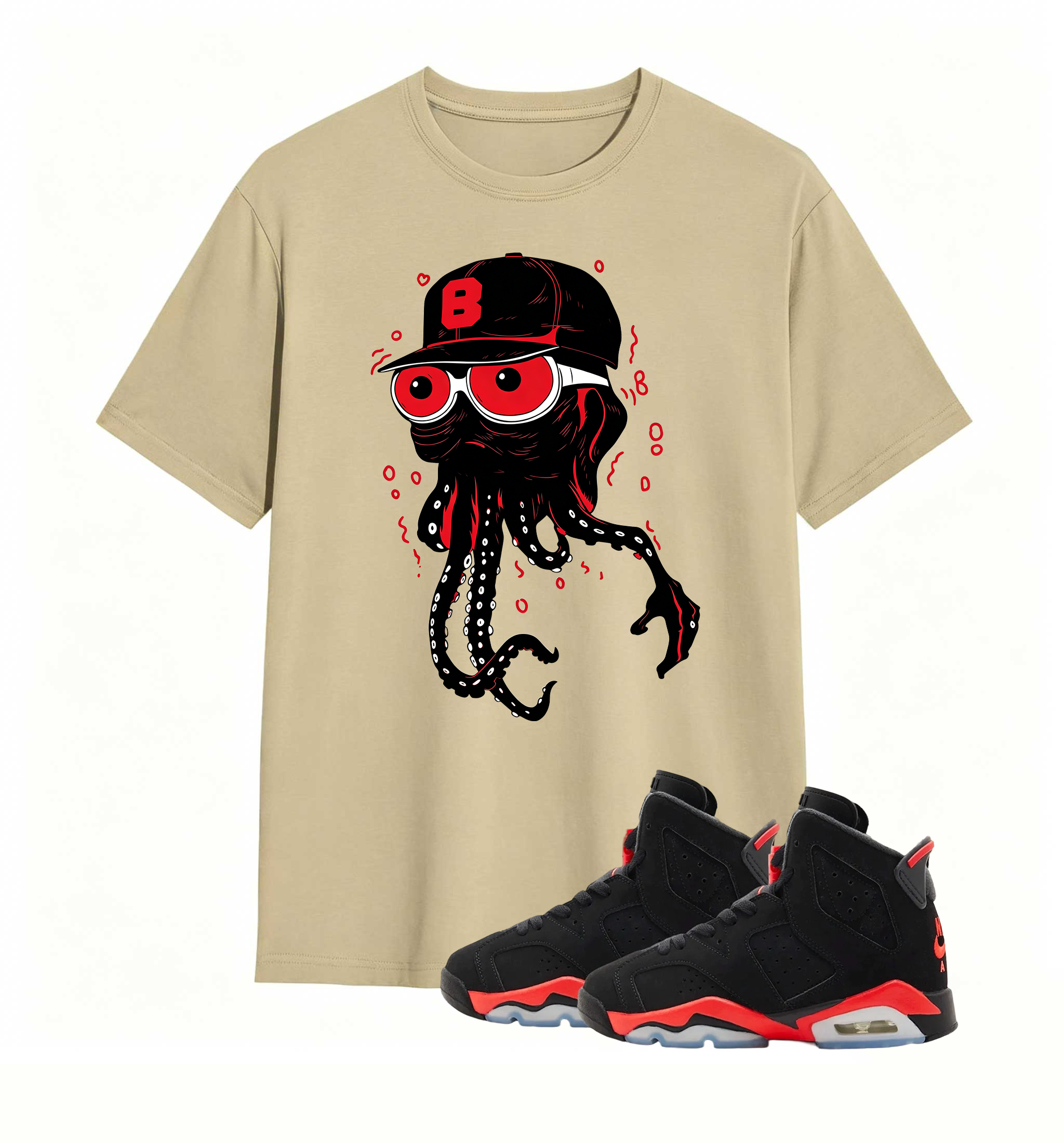 Octopus in the cut, paired with my AJ6 Infrared