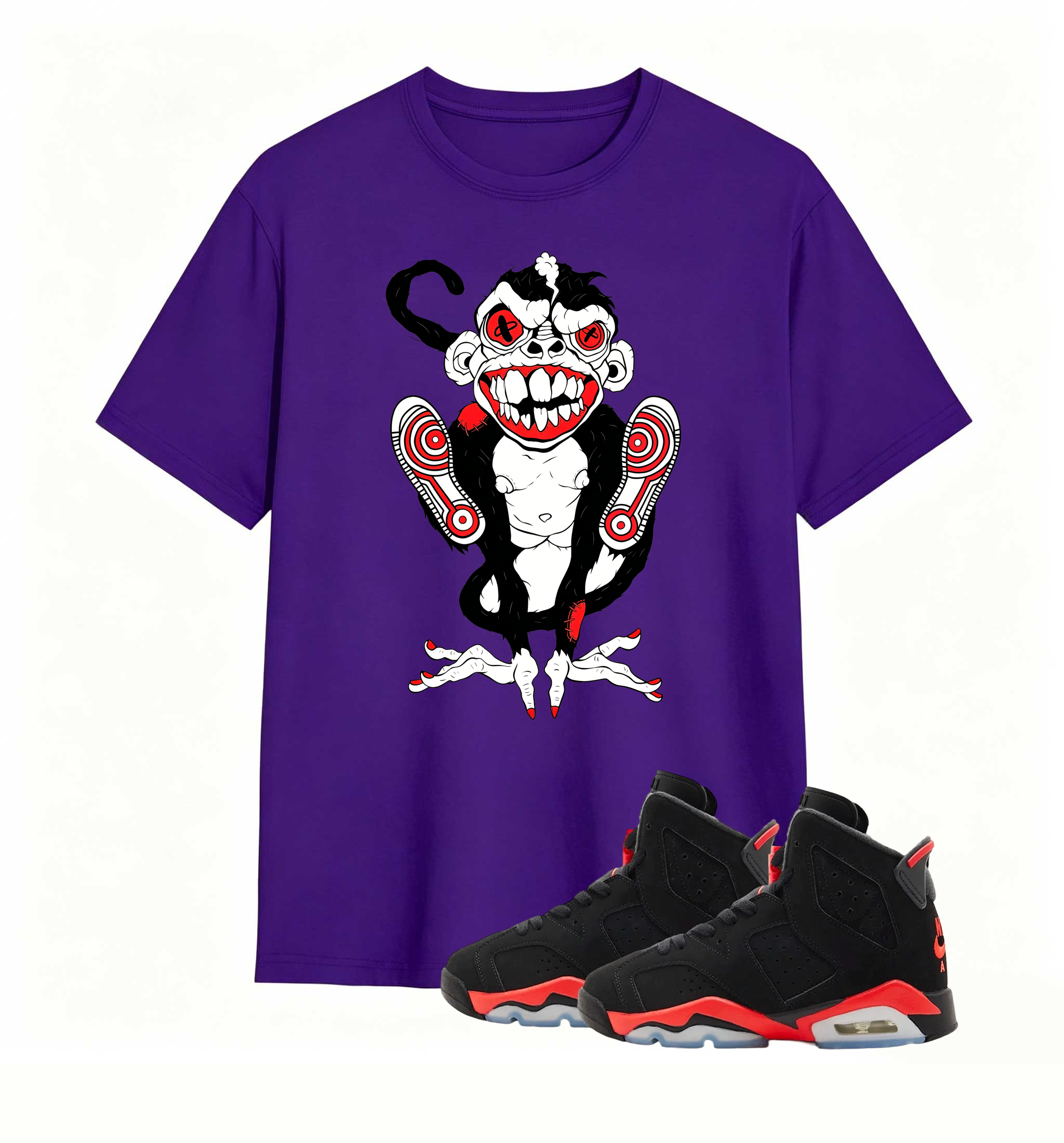Psycho Monkey Tee Air Jordan 6