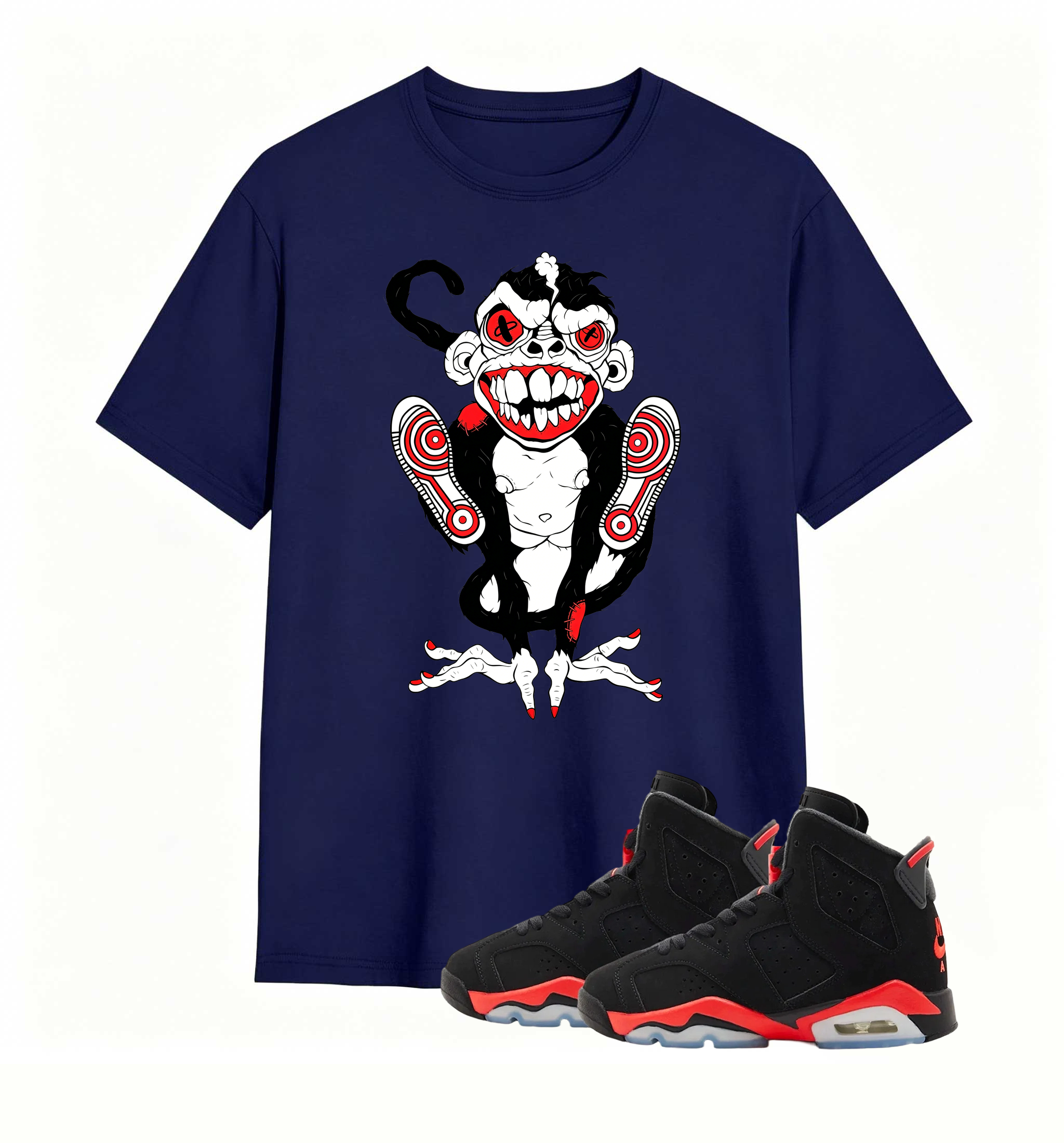 Psycho Monkey Tee Air Jordan 6