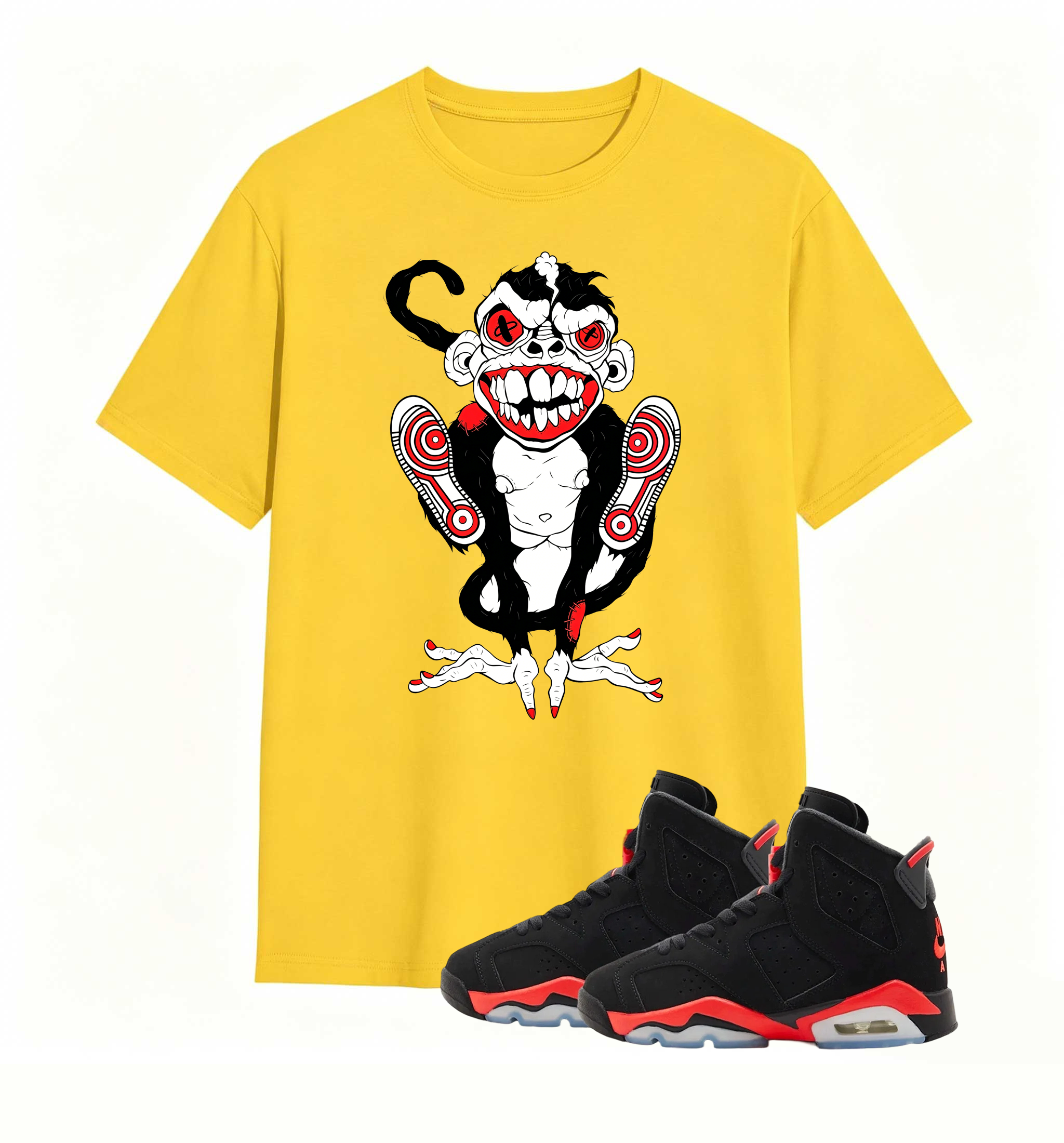 Psycho Monkey Tee Air Jordan 6