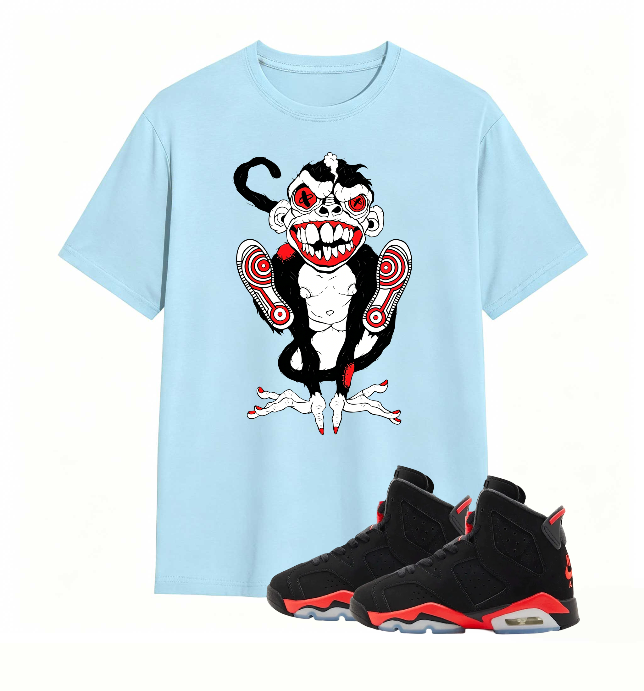 Psycho Monkey Tee Air Jordan 6