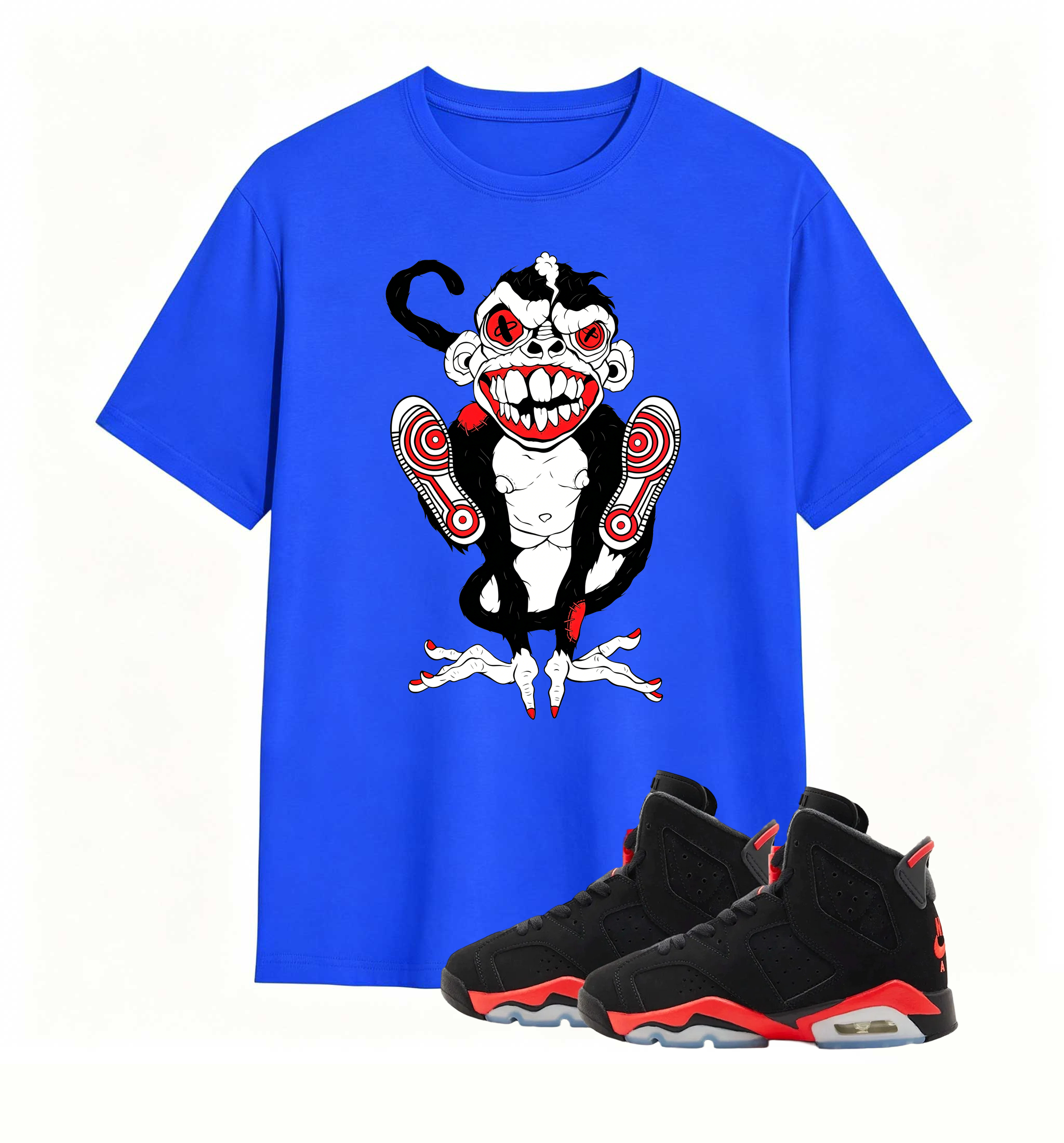 Psycho Monkey Tee Air Jordan 6