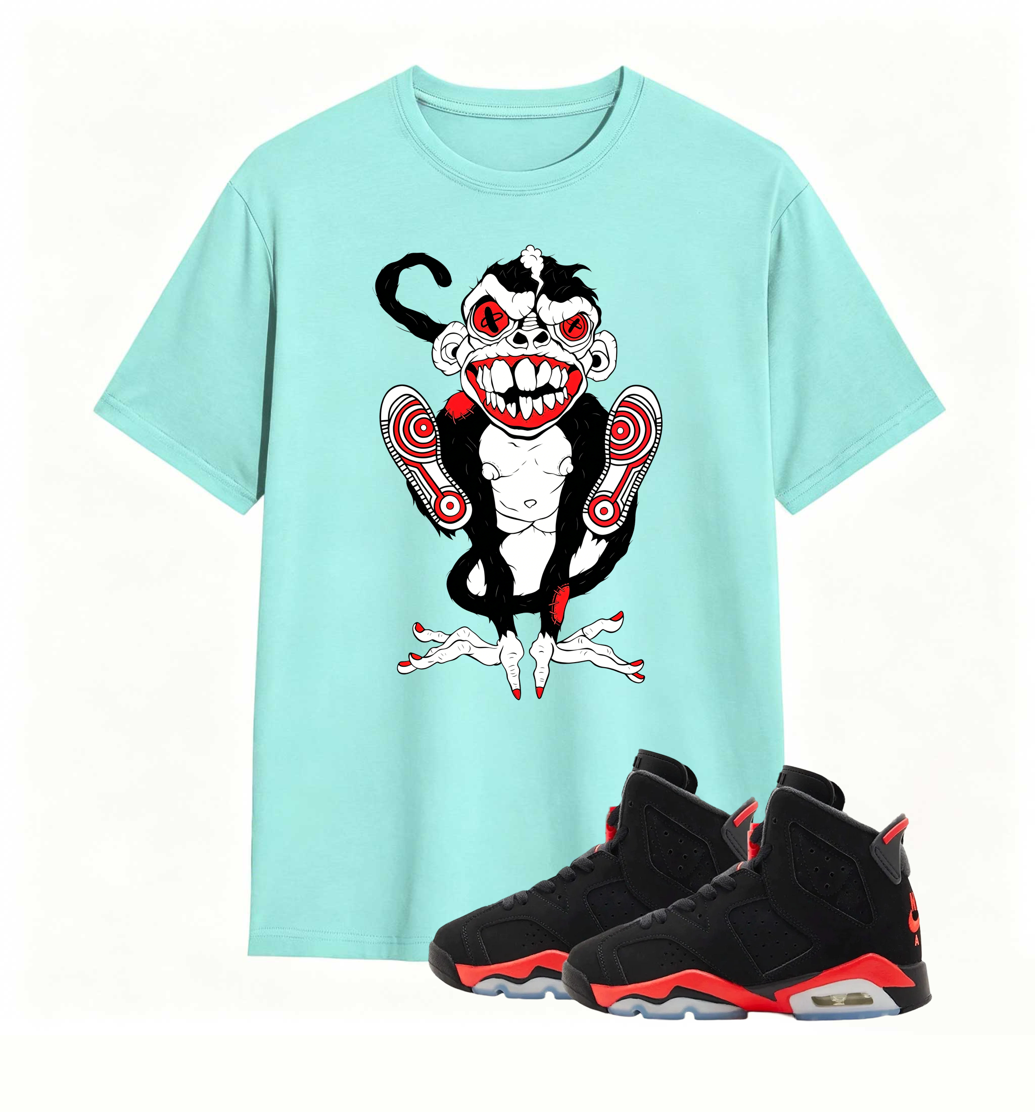 Psycho Monkey Tee Air Jordan 6
