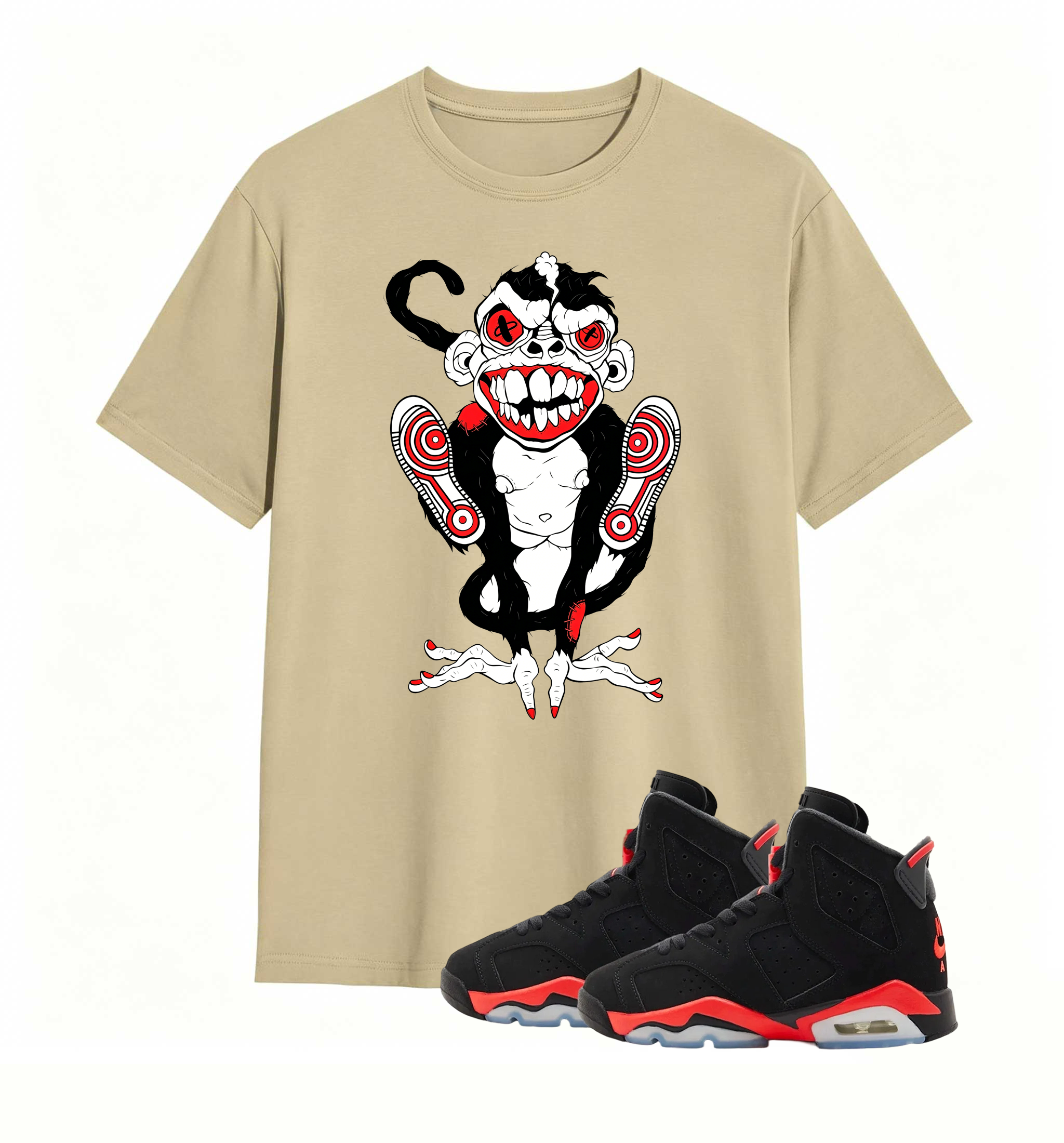 Psycho Monkey Tee Air Jordan 6