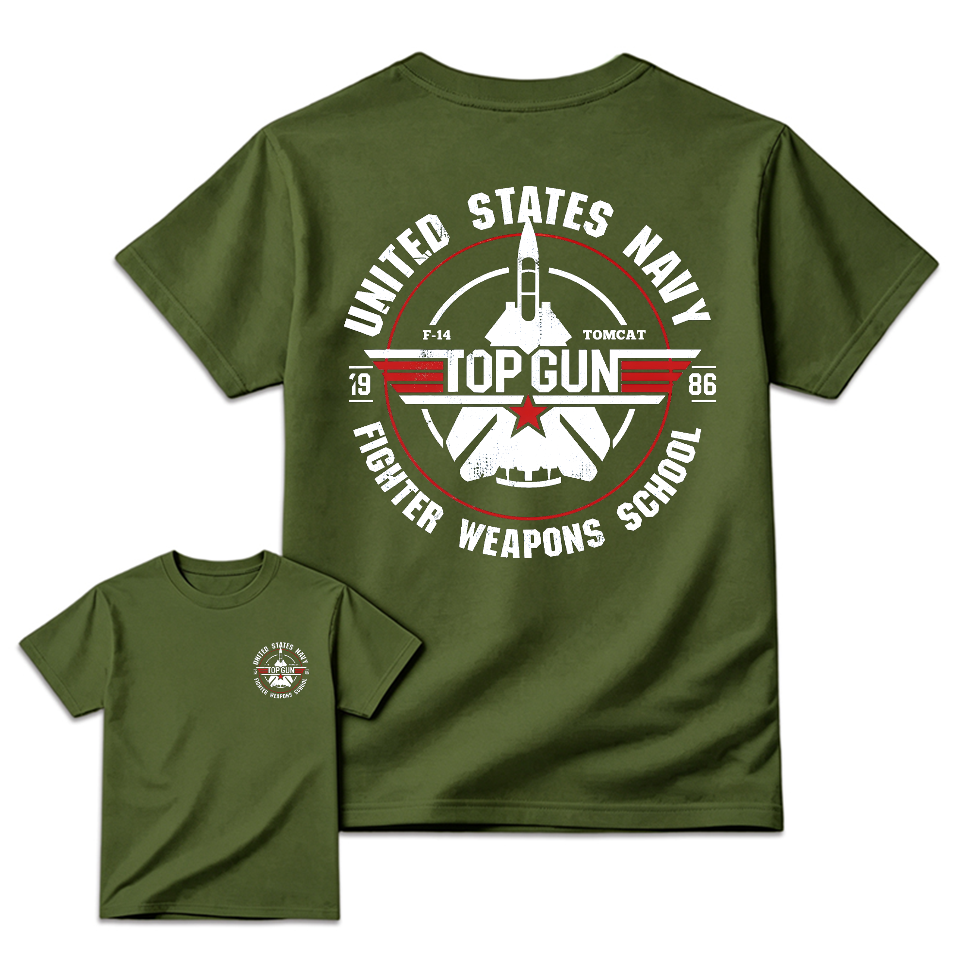 T0p Gun Vintage 80s Fighter Pilot Graphic Tee, Retro Military Aviation T-Shirt, Navy Fighter Jet Unisex Cotton Shirt