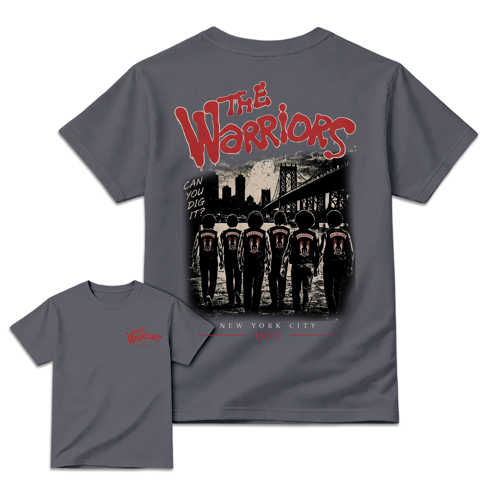 Can You Dig It? The Warriors New York City Gang Print tshirt