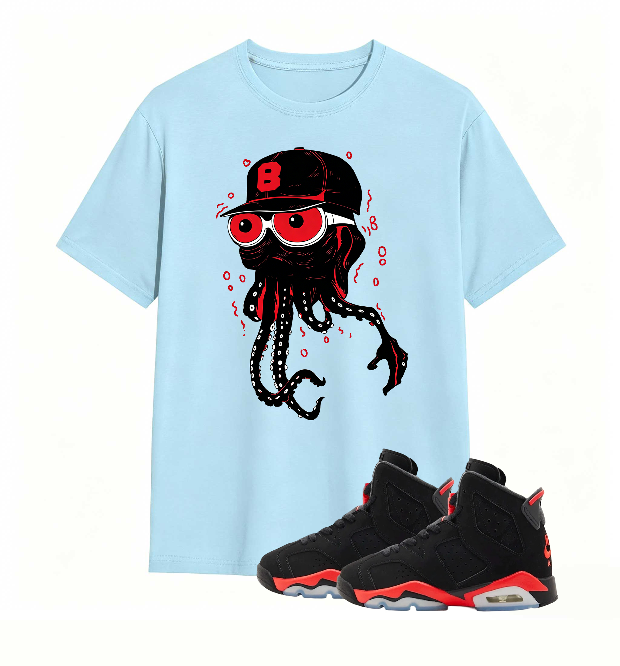 Octopus in the cut, paired with my AJ6 Infrared