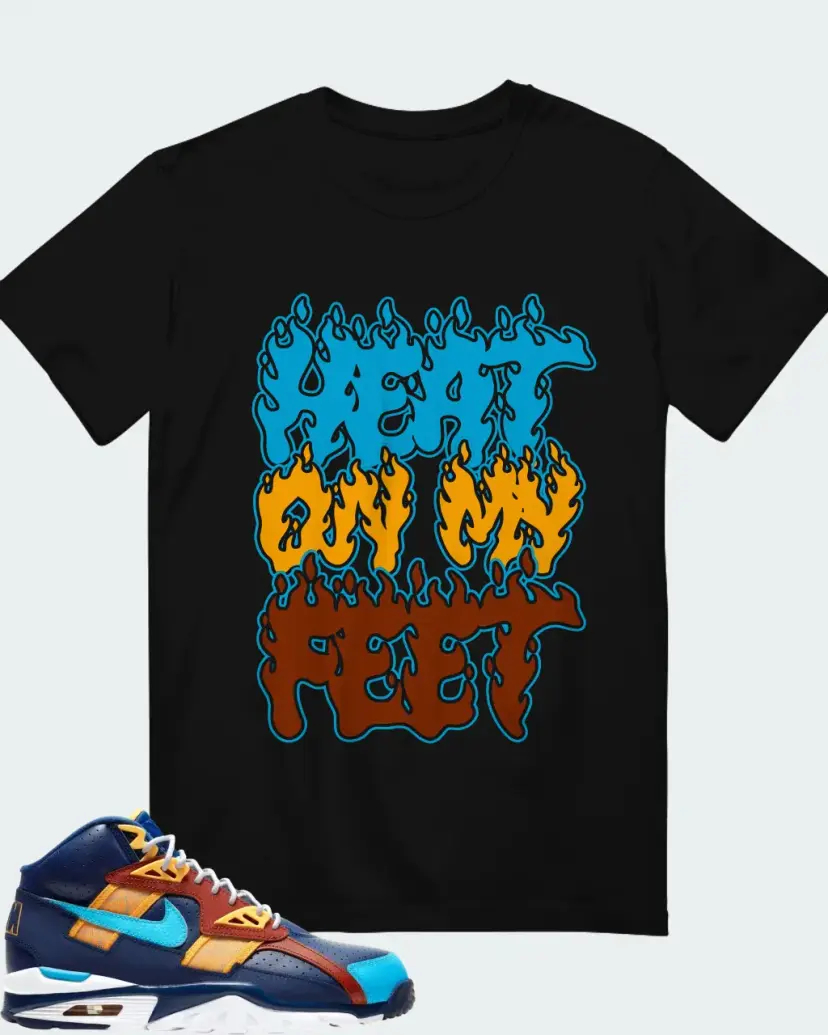 Nike Air Trainer SC High Los Angeles Rams  Sneaker Matching T-Shirt