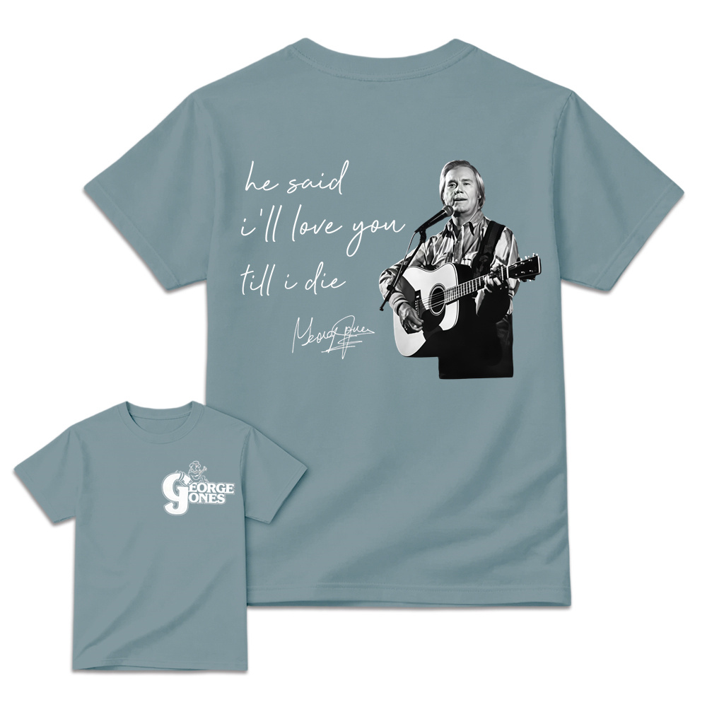 He Stopped Loving Her Today Vintage Tee