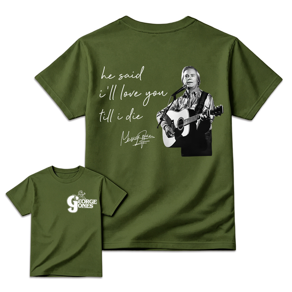 He Stopped Loving Her Today Vintage Tee