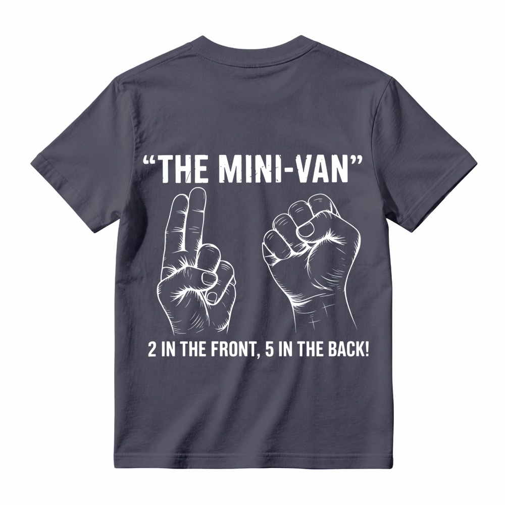 Hand Gesture Graphic T-Shirt Black Line Art Print Funny Back Print Casual Short Sleeve Tee