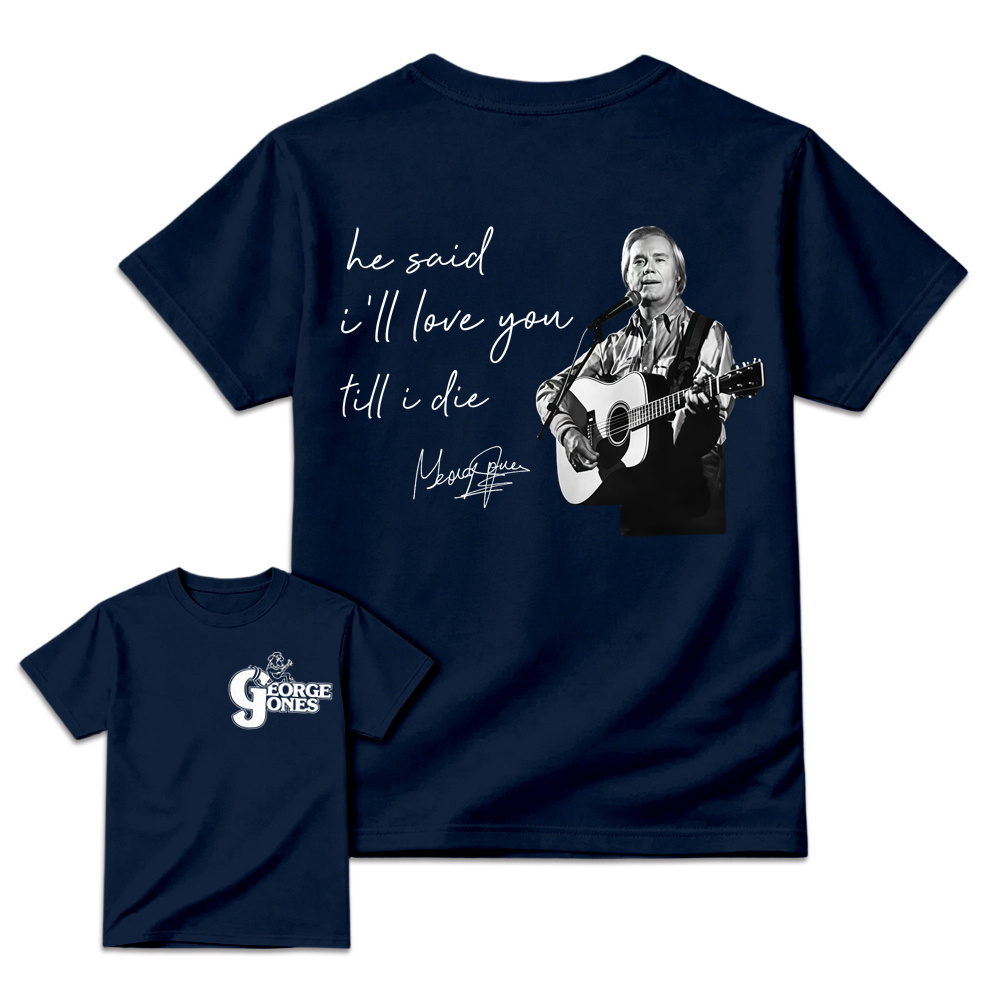 He Stopped Loving Her Today Vintage Tee