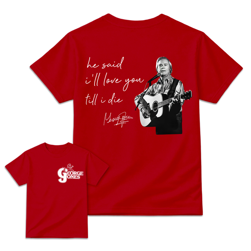 He Stopped Loving Her Today Vintage Tee