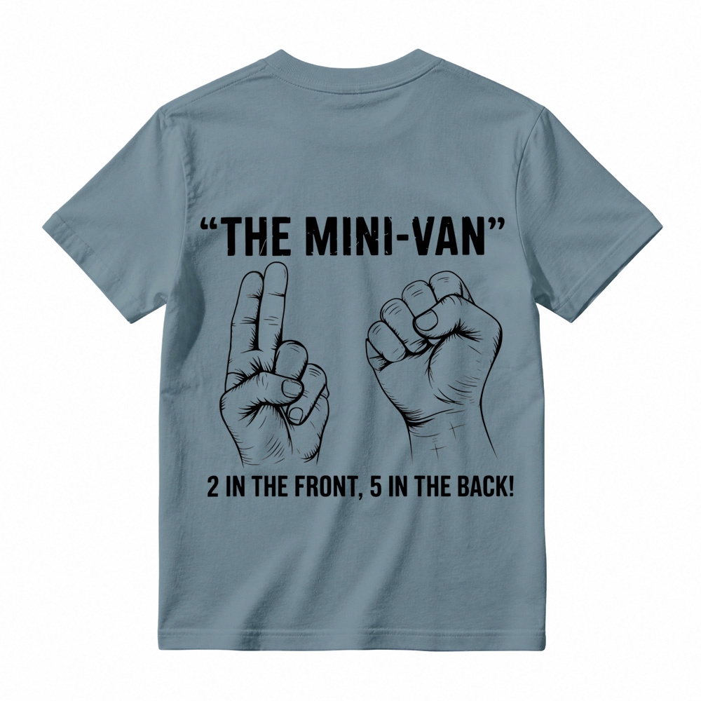 Hand Gesture Graphic T-Shirt Black Line Art Print Funny Back Print Casual Short Sleeve Tee