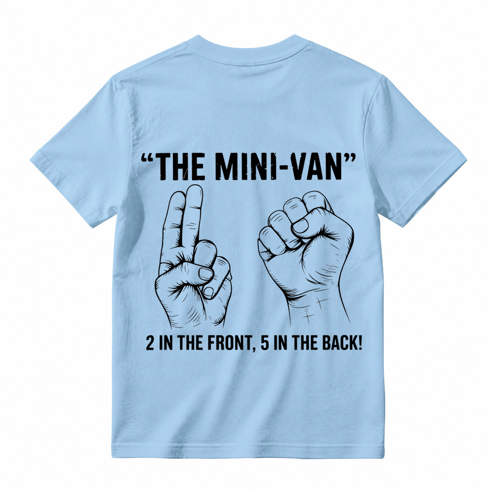 Hand Gesture Graphic T-Shirt Black Line Art Print Funny Back Print Casual Short Sleeve Tee