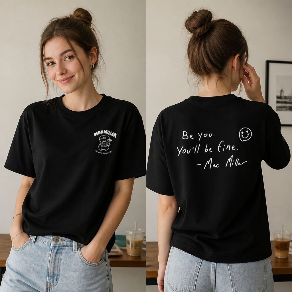 Mac Miller Quote Vintage Hip Hop Rap T-Shirt
