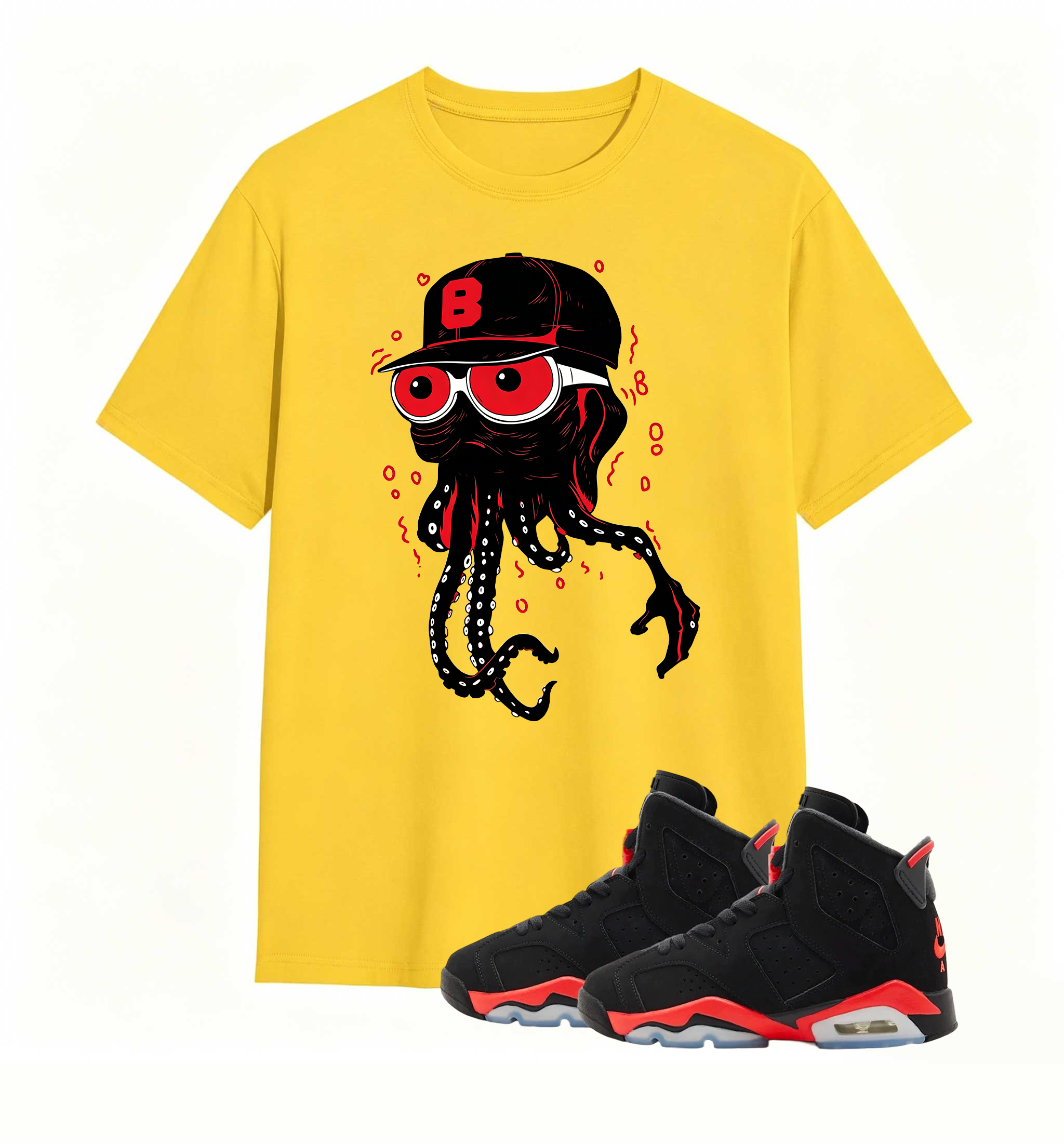 Octopus in the cut, paired with my AJ6 Infrared