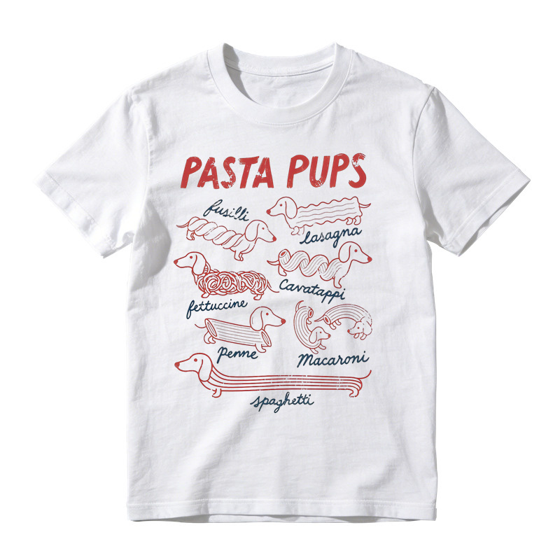 [Copy]Novelty Pear Rooster Graphic Tee Unisex Casual Short Sleeve T Shirt