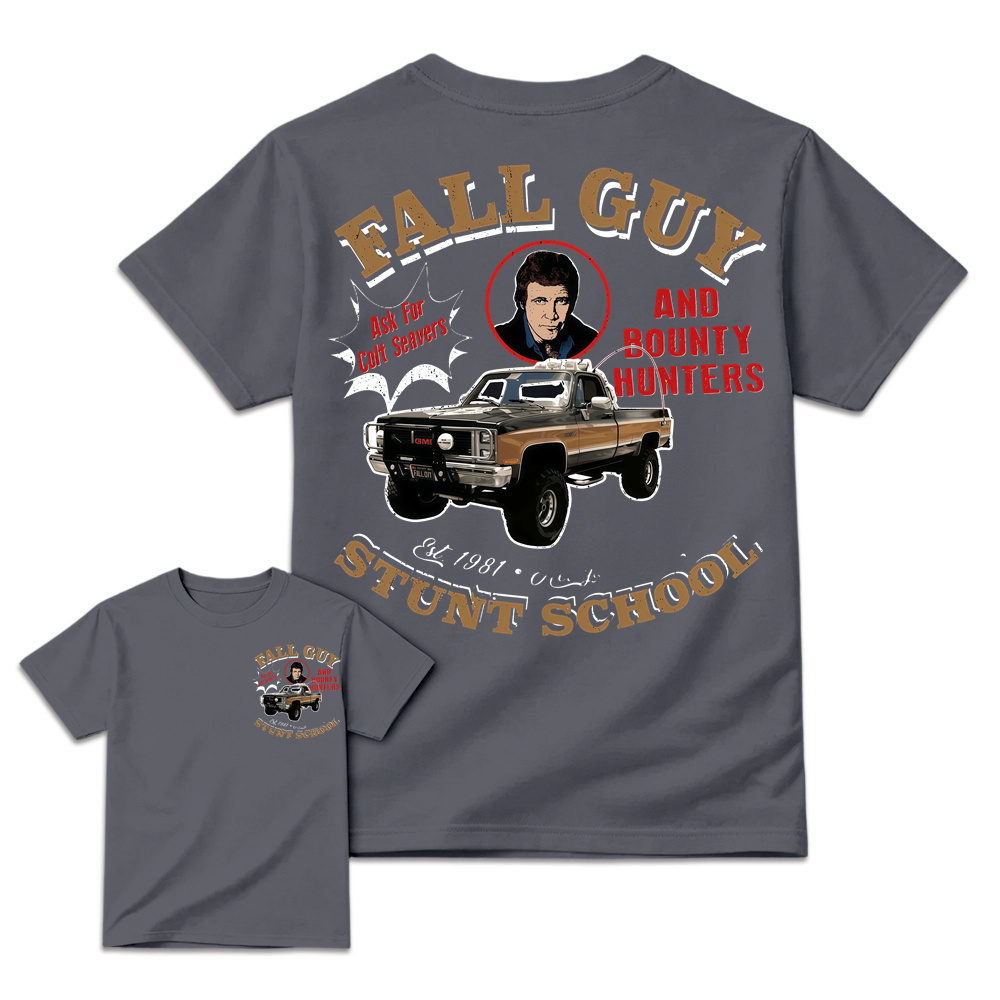 Classic Stuntman Film Graphic Tee, Retro 80s Action Movie T-Shirt