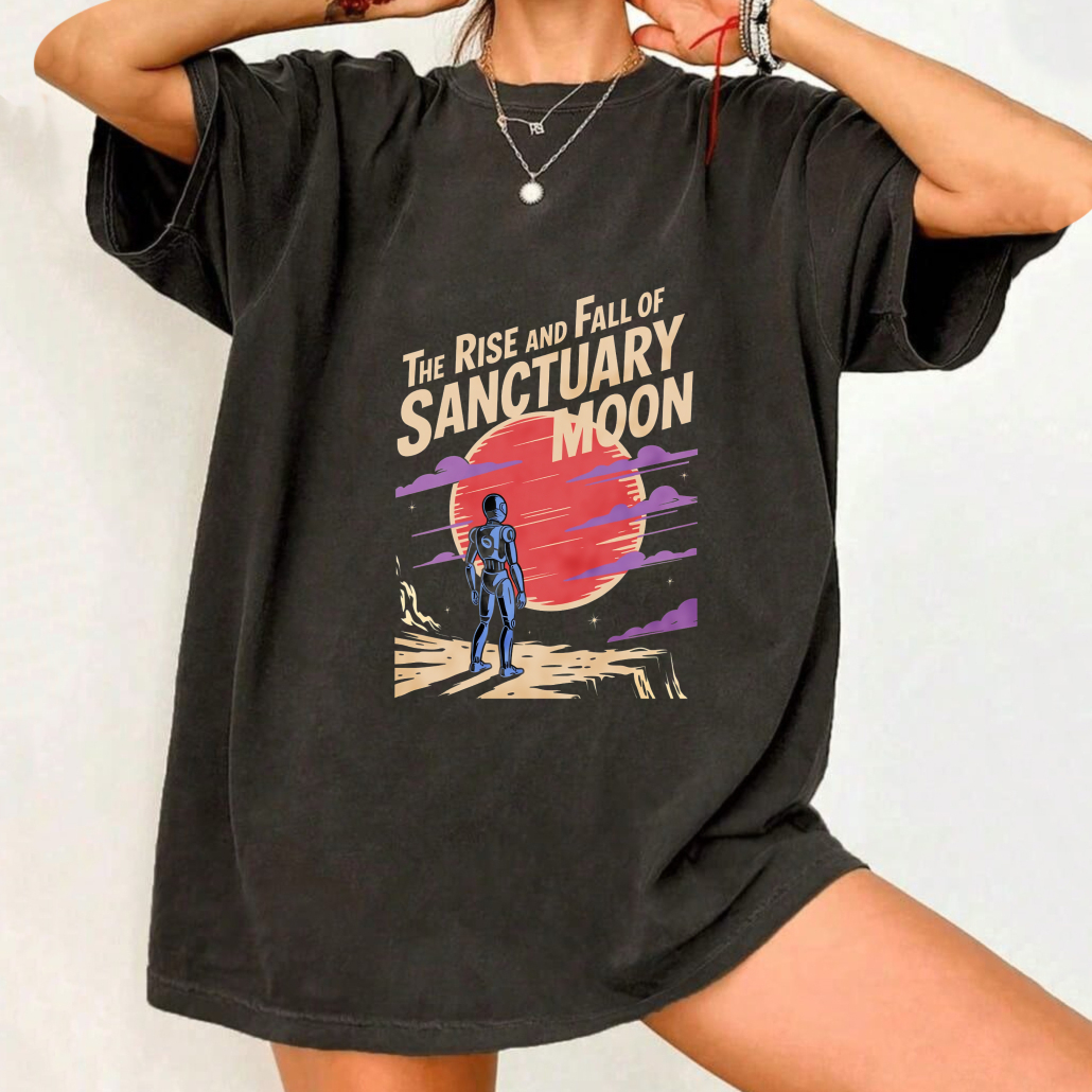 Unisex Washable T-shirt The Rise And Fall Of Sanctuary Moon