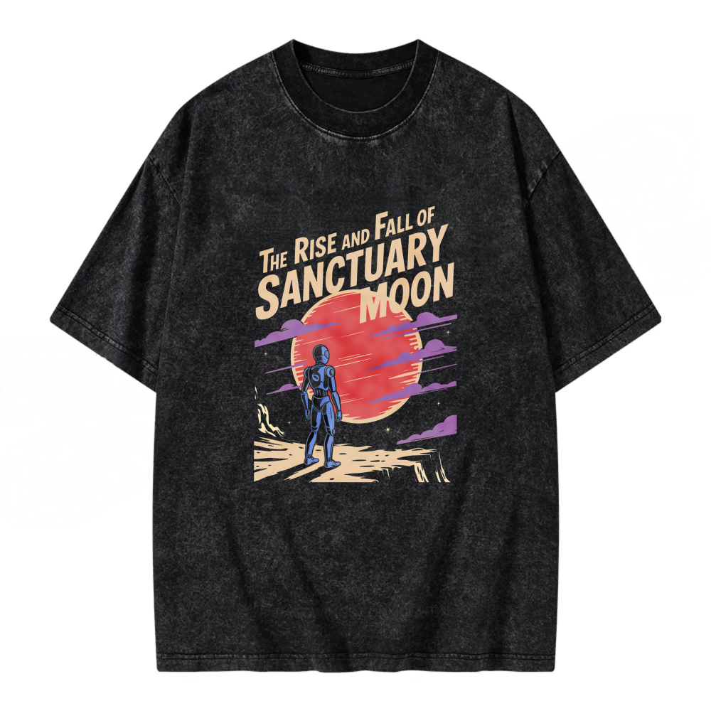 Unisex Washable T-shirt The Rise And Fall Of Sanctuary Moon