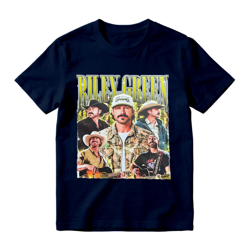 Vintage Country Music Graphic T Shirt Western Cowboy Band Print Casual Short Sleeve Tee
