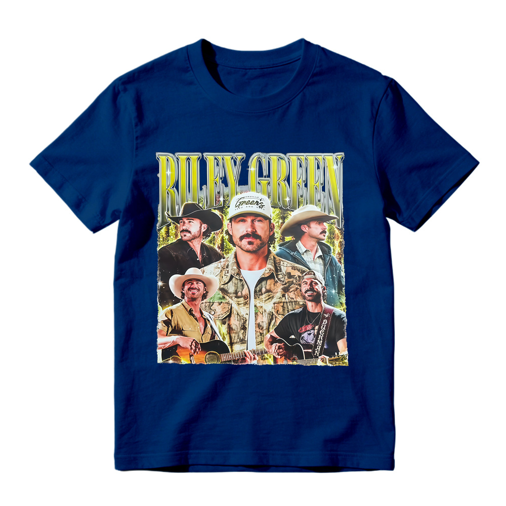 Vintage Country Music Graphic T Shirt Western Cowboy Band Print Casual Short Sleeve Tee