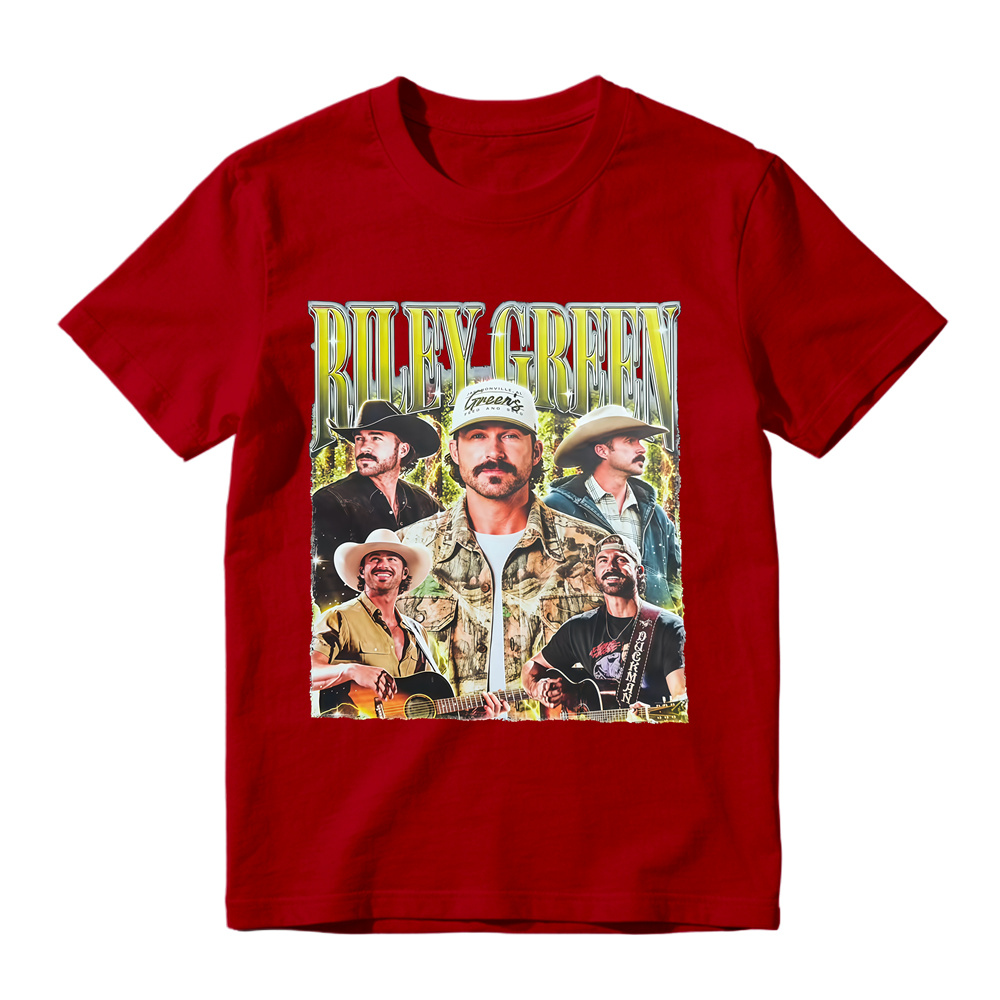 Vintage Country Music Graphic T Shirt Western Cowboy Band Print Casual Short Sleeve Tee