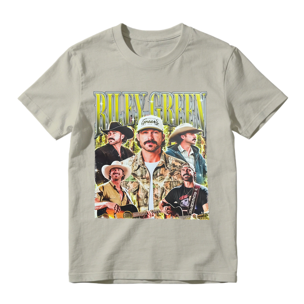 Vintage Country Music Graphic T Shirt Western Cowboy Band Print Casual Short Sleeve Tee