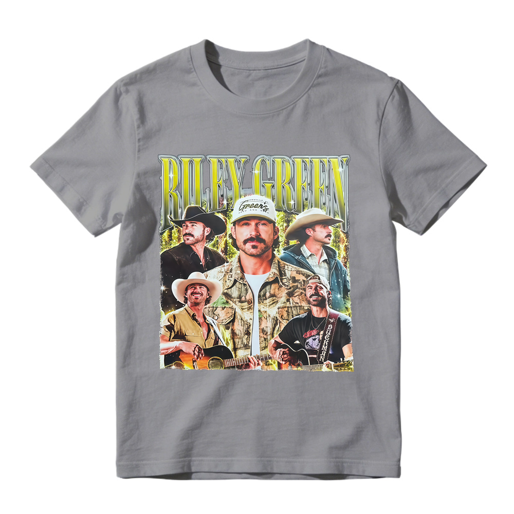 Vintage Country Music Graphic T Shirt Western Cowboy Band Print Casual Short Sleeve Tee