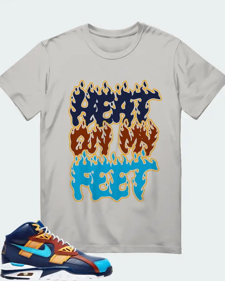 Nike Air Trainer SC High Los Angeles Rams  Sneaker Matching T-Shirt