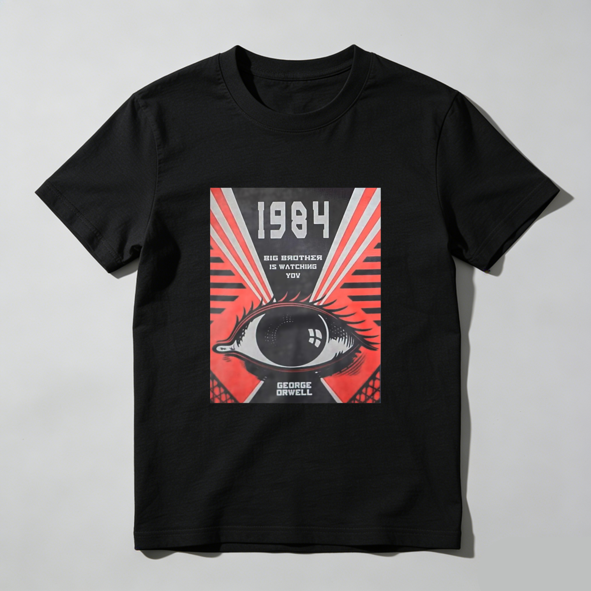 Big Brother Is Watching You Eye Design tshirt 100% cotton
