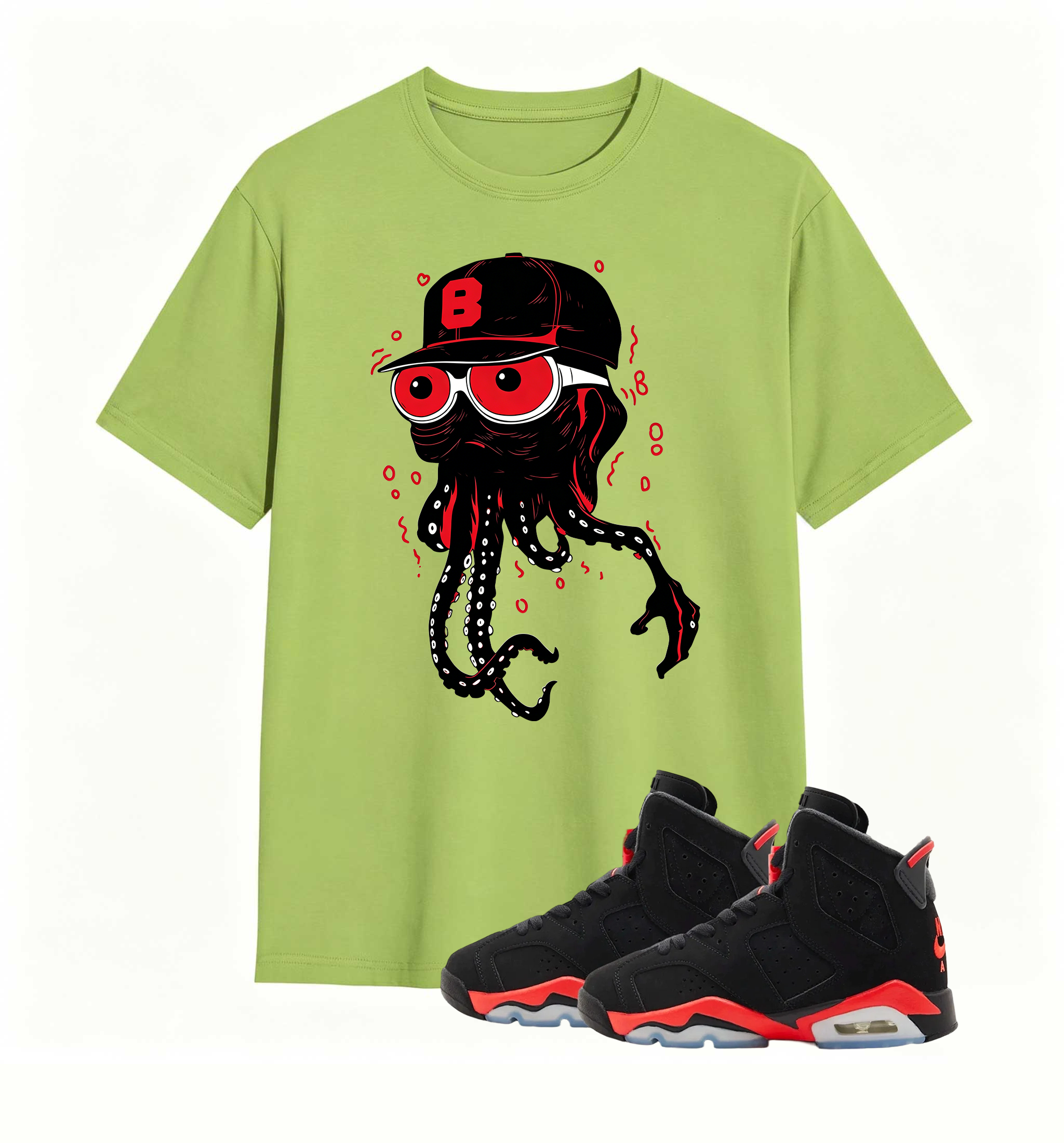 Octopus in the cut, paired with my AJ6 Infrared