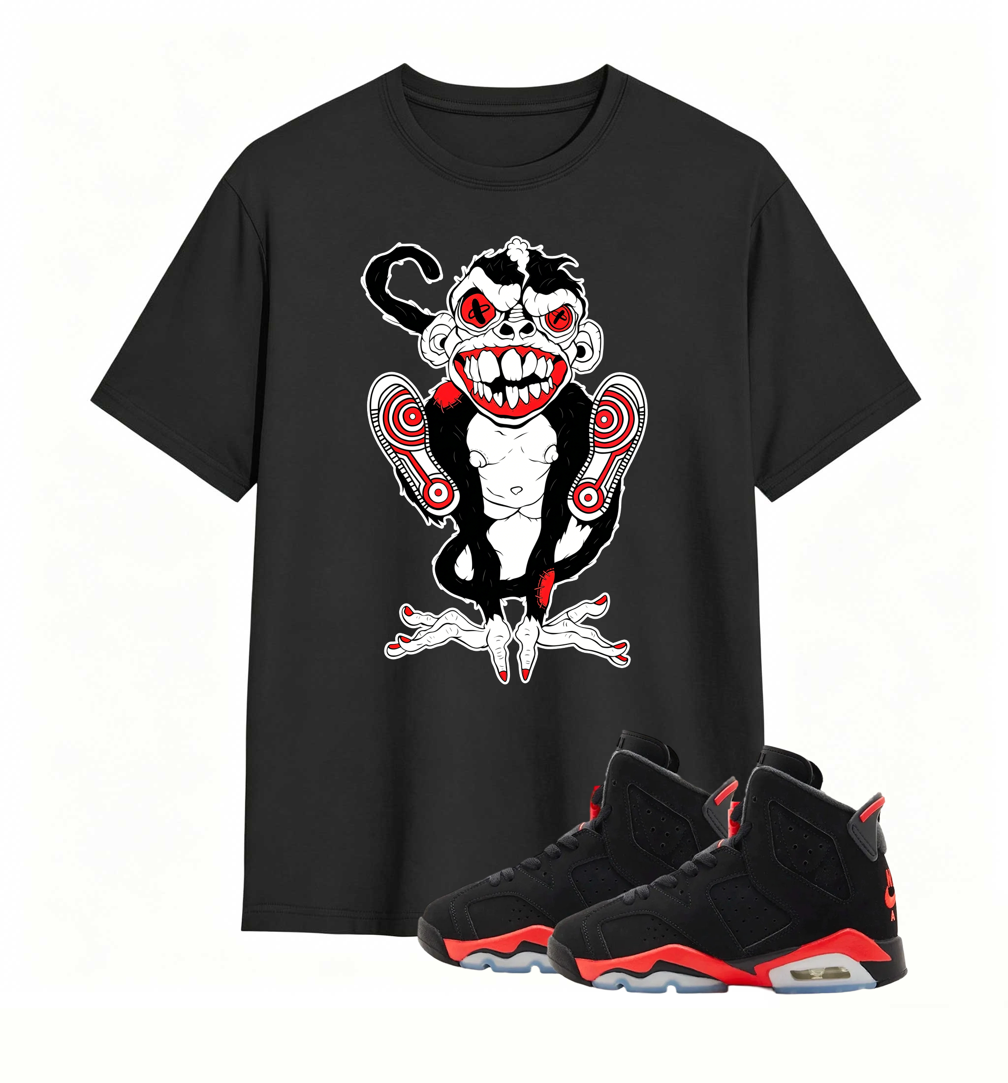 Psycho Monkey Tee Air Jordan 6