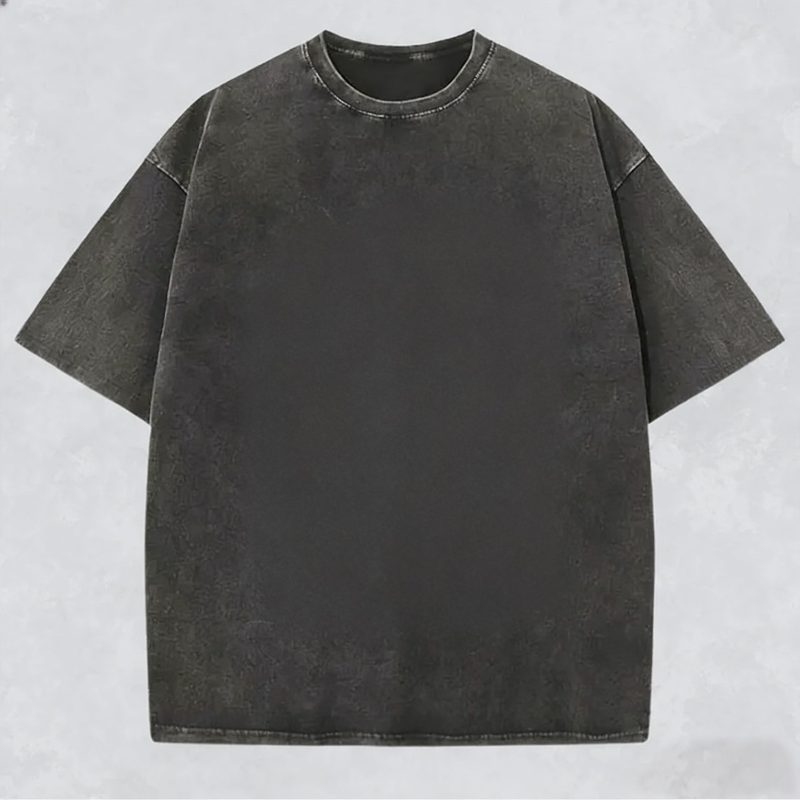 Unique and Fun Doll-Shaped Girl Emoji 100% Cotton Washed T-shirt.