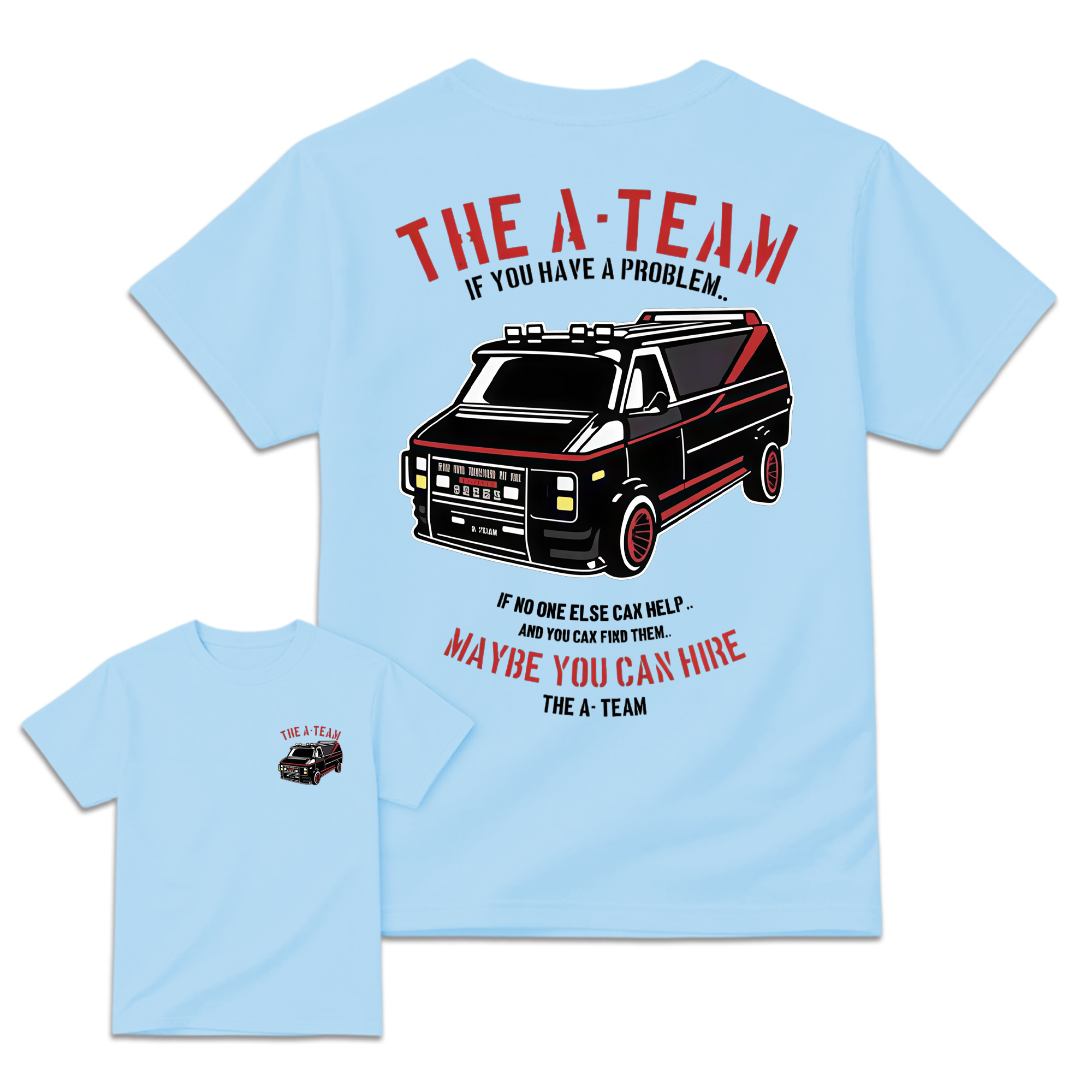 1983 Vintage TV TShirt, Retro GMC Van Graphic Tee, Classic Action Series Shirt