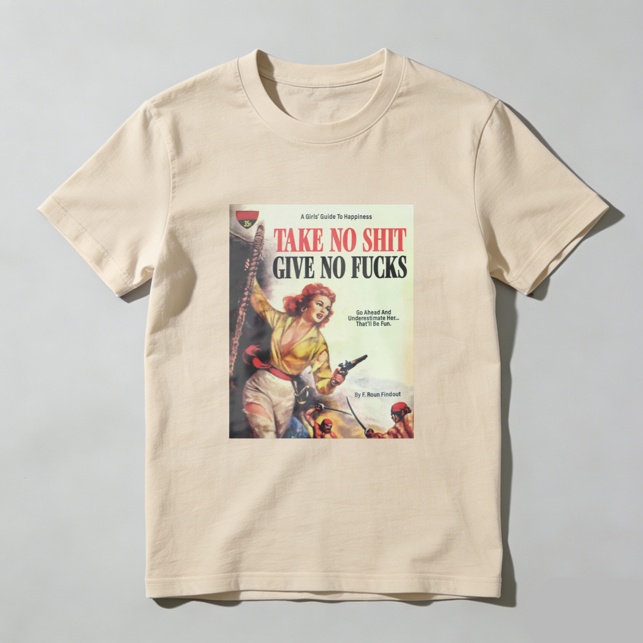 Take No Shit Give No Fucks tshirt 100% cotton