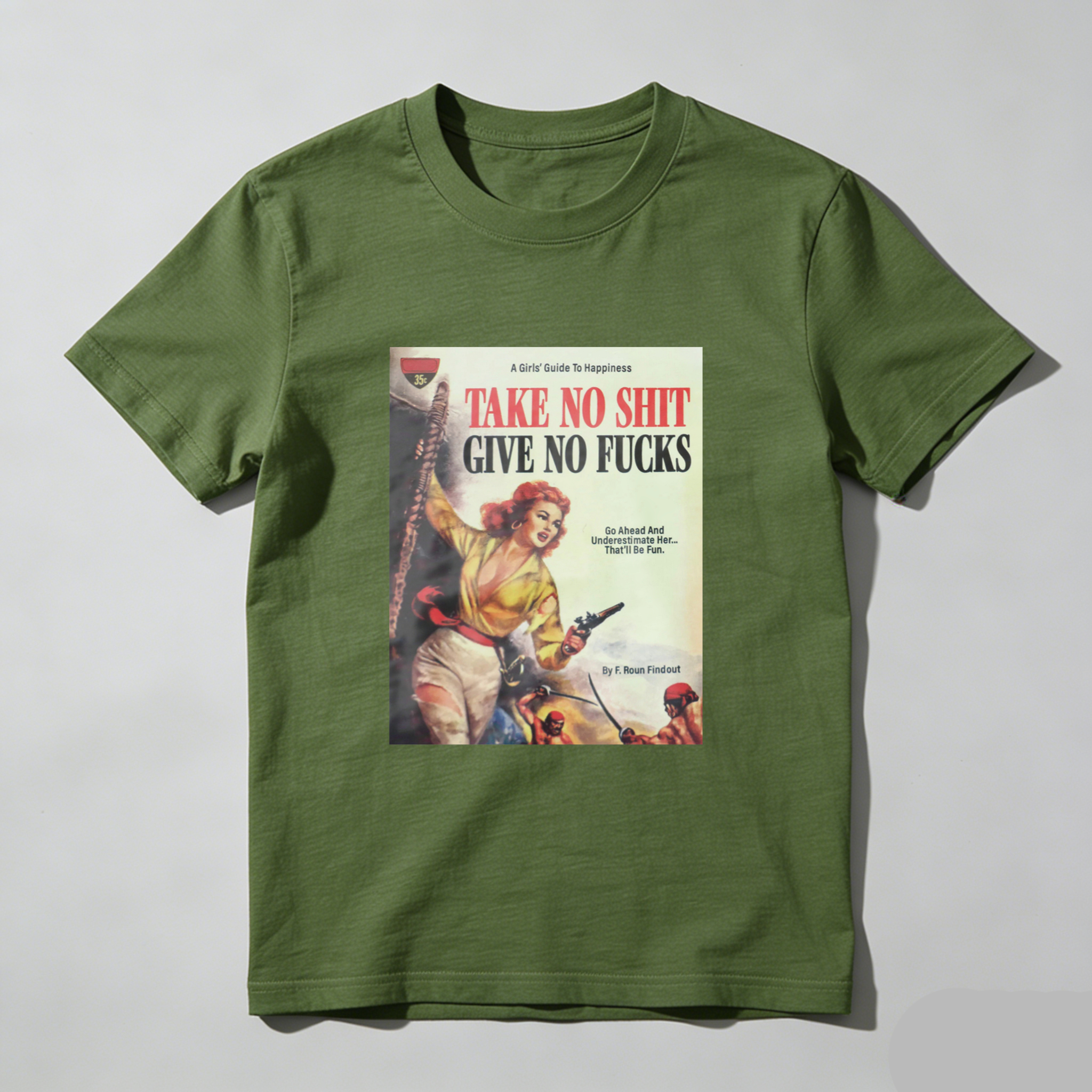 Take No Shit Give No Fucks tshirt 100% cotton