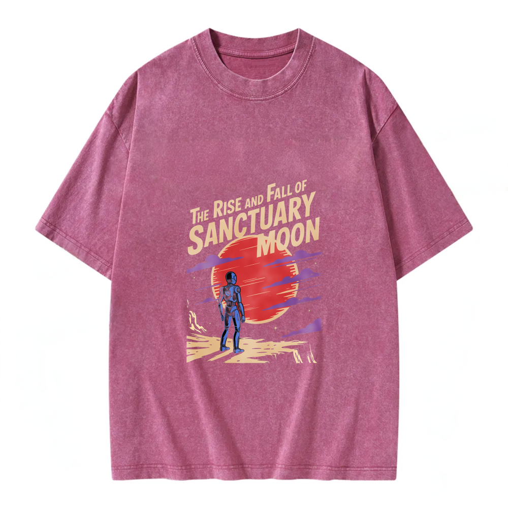 Unisex Washable T-shirt The Rise And Fall Of Sanctuary Moon