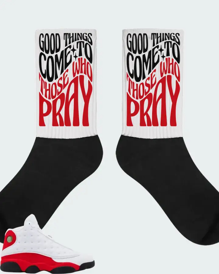  Air Jordan 13 Retro True Red 2026  Sneaker Matching Socks