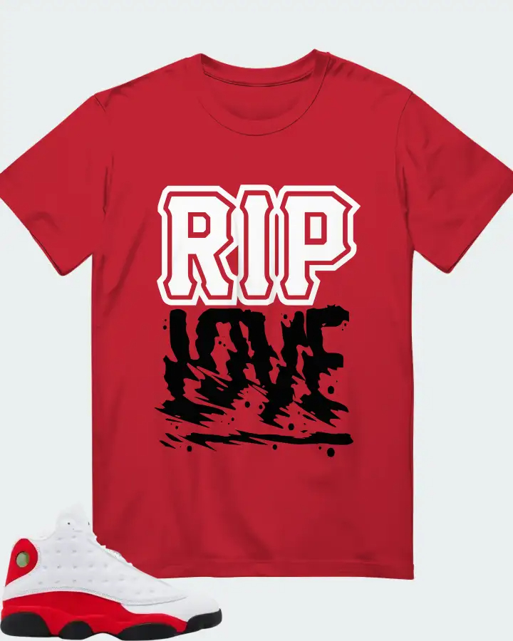 Air Jordan 13 Retro True Red 2026  Sneaker Matching T-Shirt