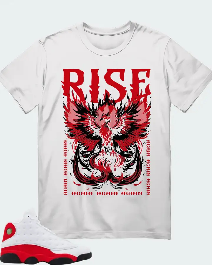 Air Jordan 13 Retro True Red 2026  Sneaker Matching T-Shirt