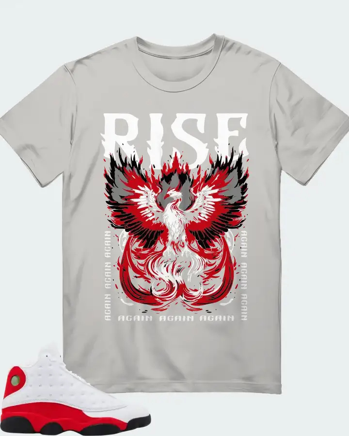 Air Jordan 13 Retro True Red 2026  Sneaker Matching T-Shirt