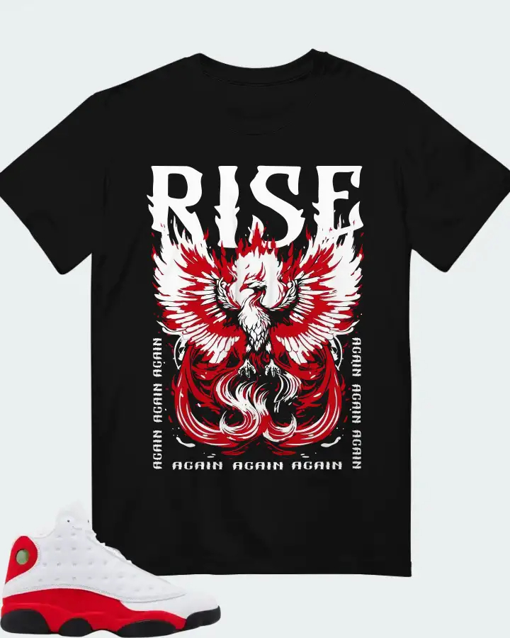 Air Jordan 13 Retro True Red 2026  Sneaker Matching T-Shirt