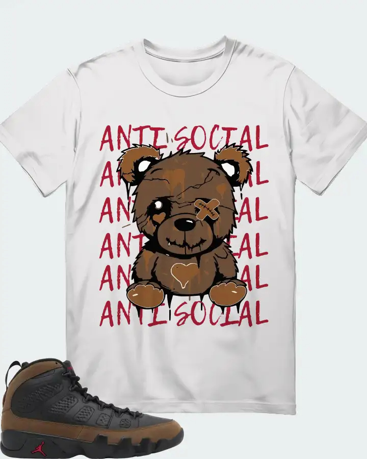 Air Jordan 9 Olive  Sneaker Matching T-Shirt