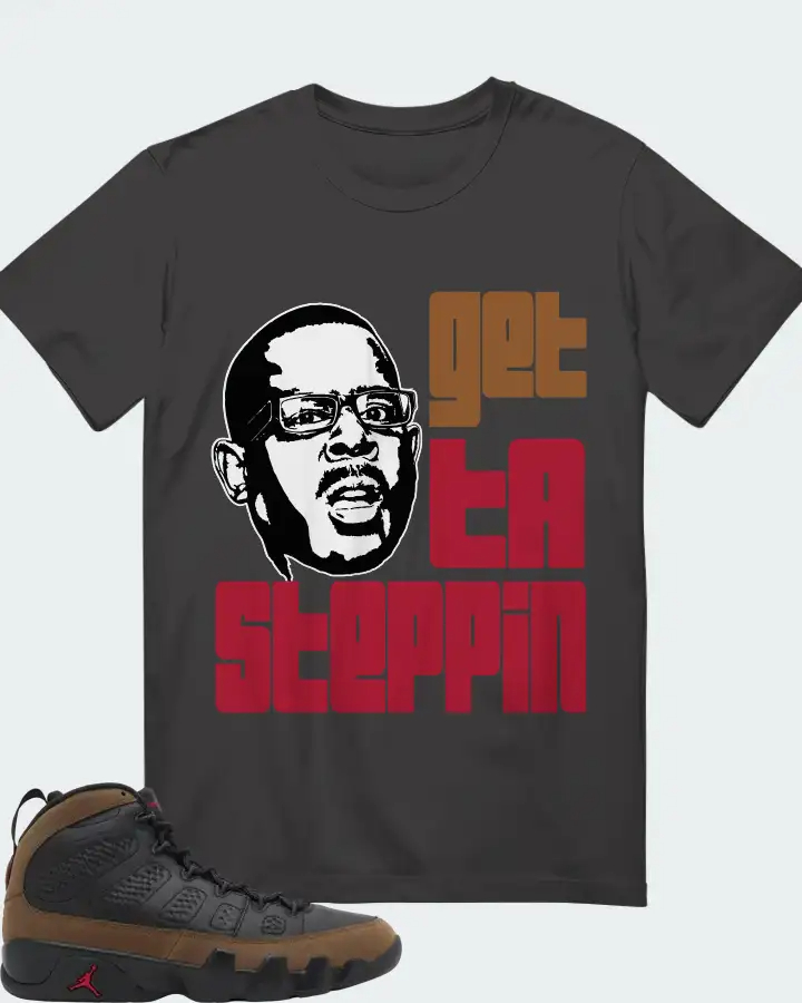 Air Jordan 9 Olive  Sneaker Matching T-Shirt