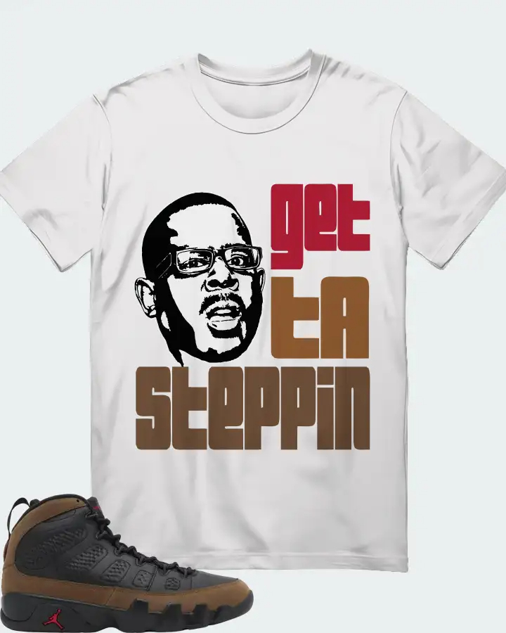 Air Jordan 9 Olive  Sneaker Matching T-Shirt