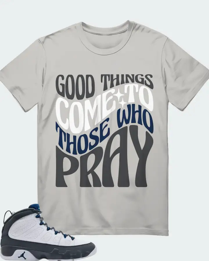 Air Jordan 9 Retro Flint Grey 2026  Sneaker Matching T-Shirt