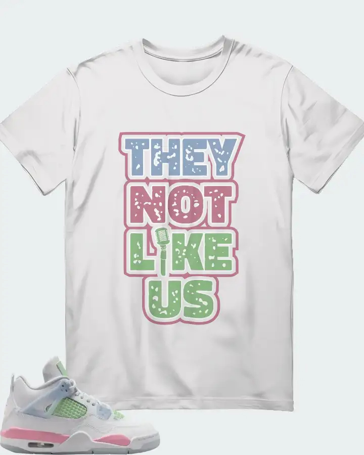 Jordan 4 Retro Valentine's Day (2026)  Sneaker Matching T-Shirt
